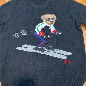 Ralph Lauren Polo Bear Ski Cotton Sweater